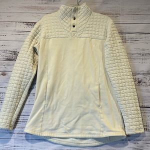 Columbia Quilted 1/4 Button Sweatshirt‎ Size L
